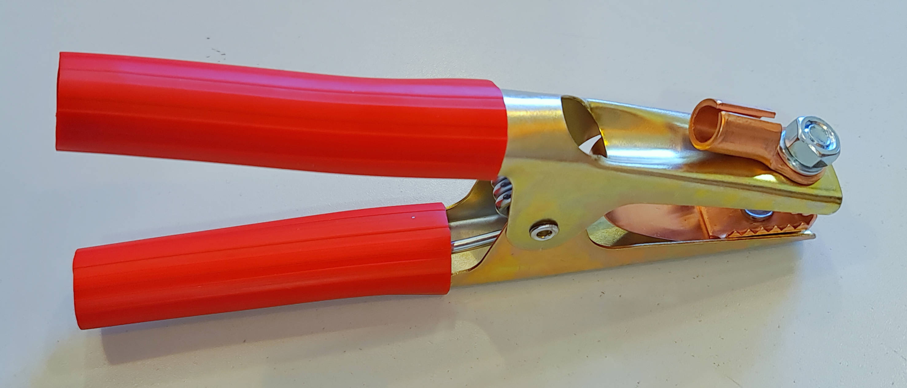 Gnybtas krokodilas auto metal raud+juod (400A) 162400