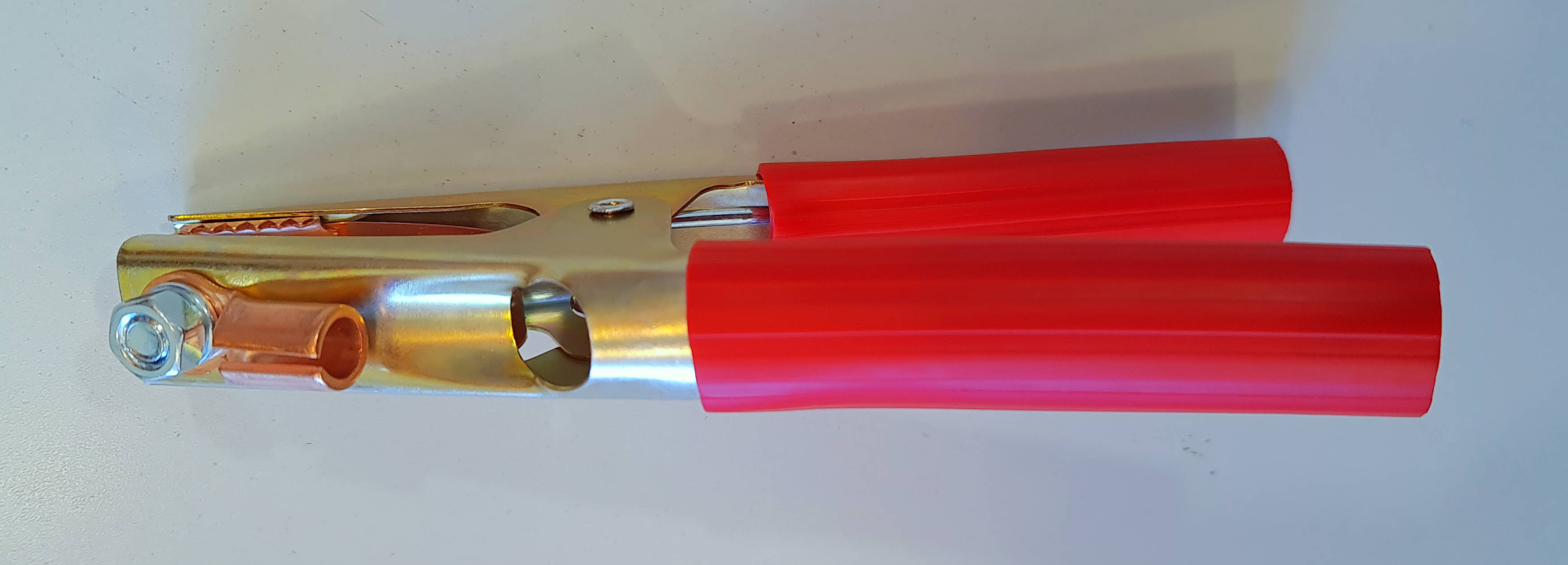 Gnybtas krokodilas auto metal raud+juod (400A) 162400